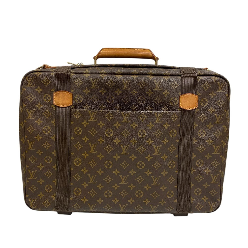 LOUIS VUITTON Satellite Monogram Boston Bag Brown